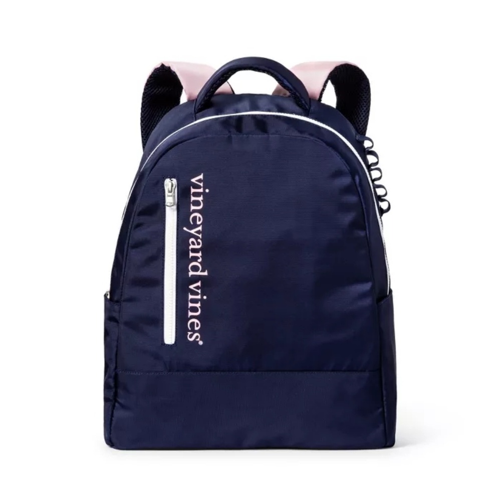 Vinyard Vines pink/navy backpack